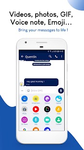 Mood SMS - Messages App Captura de tela