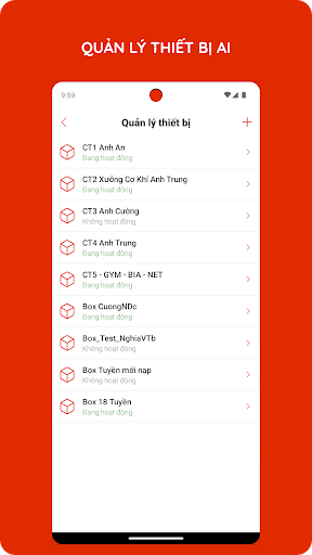 Android application KaKoi - Giám sát bể cá screenshort