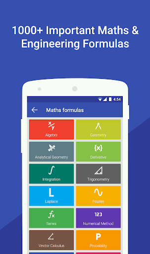 Math Formulas with Calculator Screen 2