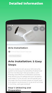 Arlo Setup App