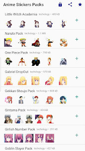 Anime Stickers for WhatsApp – WAStickerApps Anime 1