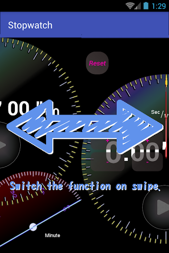 Simple stopwatch Screen 2