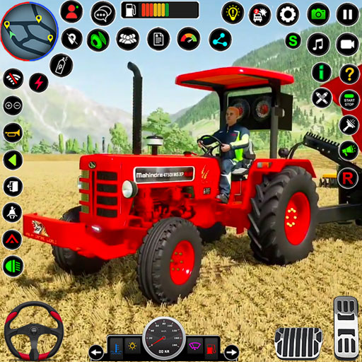 Indian Tractor Farm Simulator  Icon