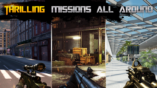 Code Triche Sniper Attack–FPS Mission Shooting Games 2020 APK MOD 3