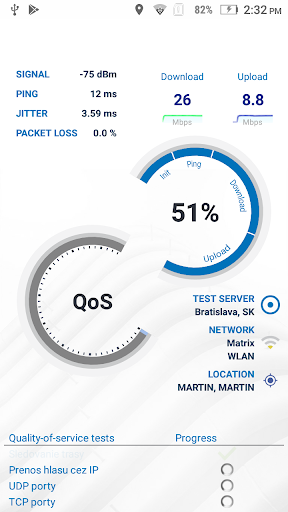 RU MobilTest Screen 2