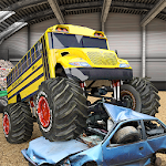 Cover Image of Download Monster Bus Derby Car Shooting 1.6 APK