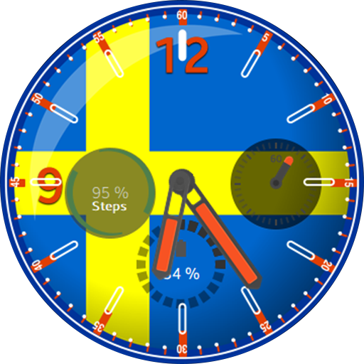 Sweden Flag Watchface logo