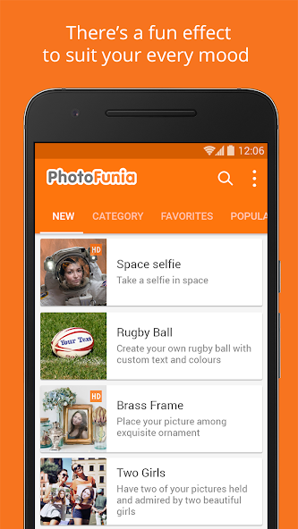 PhotoFunia 4.0.8.2 APK + Mod (Remove ads / Free purchase) for Android
