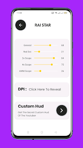Raistar Fire Hack  Paid Apk – Headshot Tool for Android 5