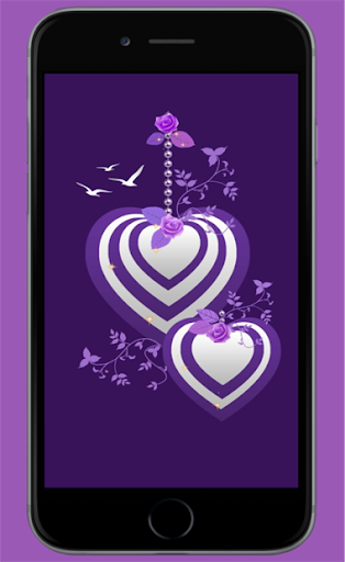 Purple Aesthetic Wallpaper Screen 2