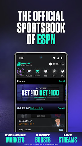 ESPN BET Sportsbook screenshot 2