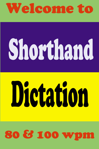 Android application Shorthand Dictation screenshort