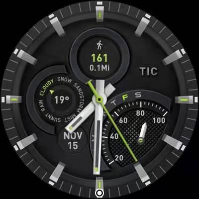 Android application Ticwatch SpaceTime screenshort