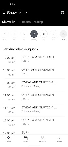 Circuit Plus Fitness Screen 2