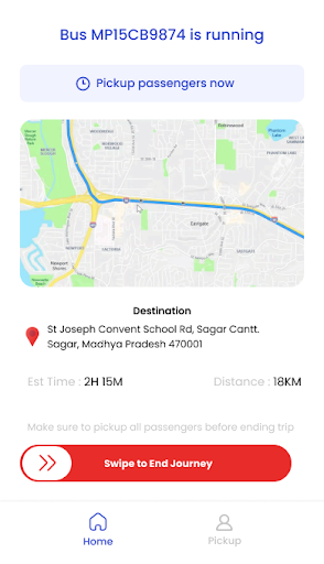 AFIS Operator Partner App Screen 3