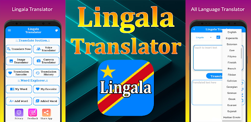 Android application Lingala Translation screenshort