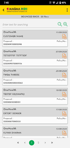 MagmaHDI-Document Verification Screen 3