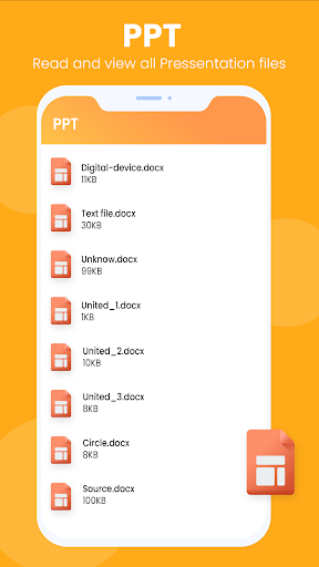 Document Reader: PDF, Word, Excel, All Office File Gallery 9