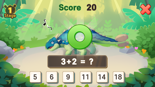 CheetahBoo&Dinosaur : Math Fun Screen 2