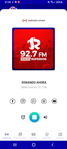 Radio Superior 92.7 FM Screen 3