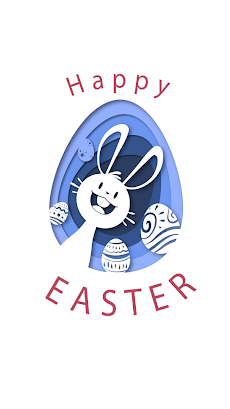 Adorable Happy Easter Stickersのおすすめ画像5