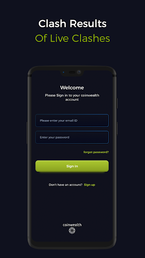 Android application CoinWealth screenshort