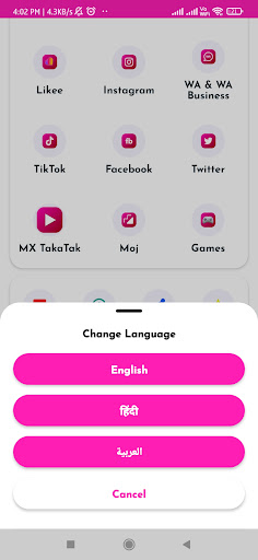 All in one status saver Screen 3