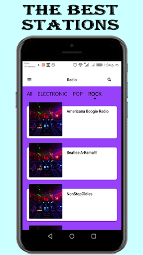 Android application Radio Paradise screenshort