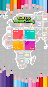 World Flags : Coloring 1.2 APK + Мод (Unlimited money) за Android