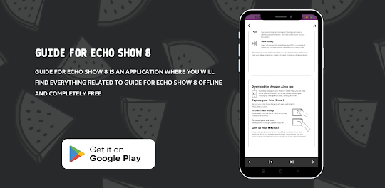 guide for Echo Show 8
