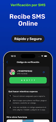 Número Virtual – Recibir SMS screenshot 3