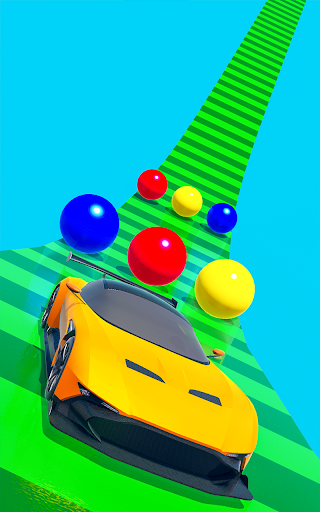 Color Cars Road Run 3D Screen 3