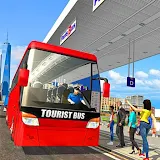 Modern City Bus Parking Games icon