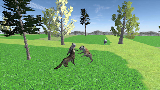 Wild Wolf Attack Simulator 3D Screen 2
