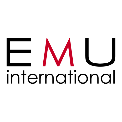 EMU international エムインターナショナル logo