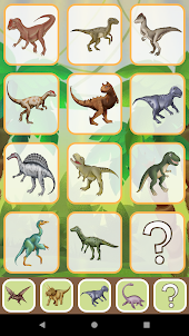 Dinosaurs for kids baby card