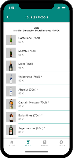 OneDrink Screen 2