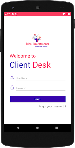 Android application Ideal Investment screenshort