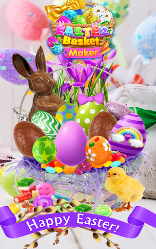 Easter Bunny Basket Maker Kids Screen 2