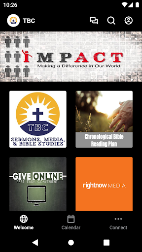 Android application Temple Baptist Church - NC screenshort
