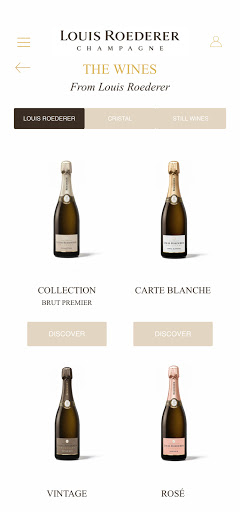 Louis Roederer Champagne Screen 2