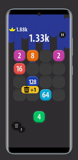 Android application Mushin 2048 Merge screenshort
