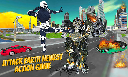 Flying UFO Robot GameAliens