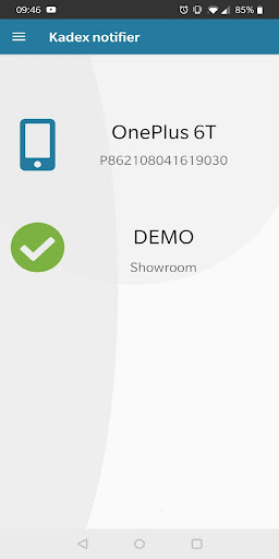 Kadex notifier Screen 2