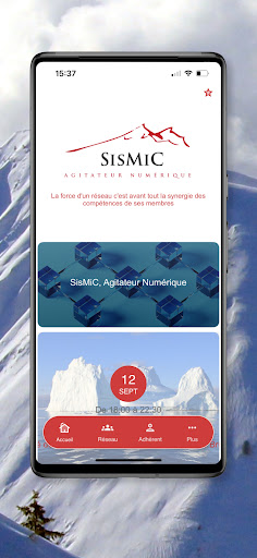 Android application SisMiC, Agitateur Numérique screenshort