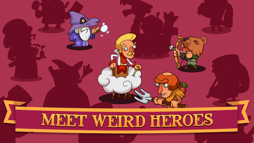 Semi Heroes: Idle & Clicker Ad banner