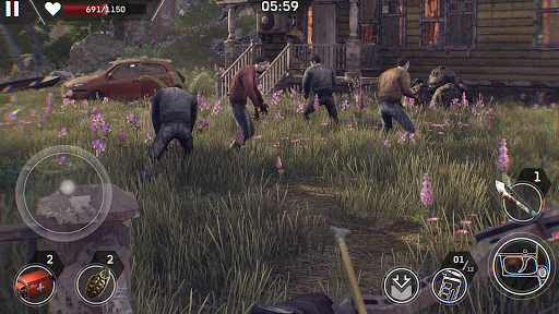 Left to Survive: Action PVP & Dead Zombie Shooter APK MOD (Astuce) screenshots 1