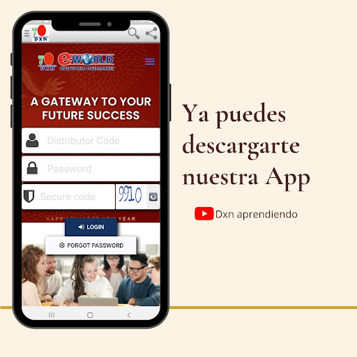 DXN APP Screen 2