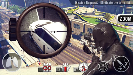 Captura de Pantalla 7 Francotiradores 3D - Sniper android