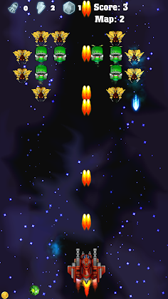 Space Shooter: New galaxy atta - Screenshot 3